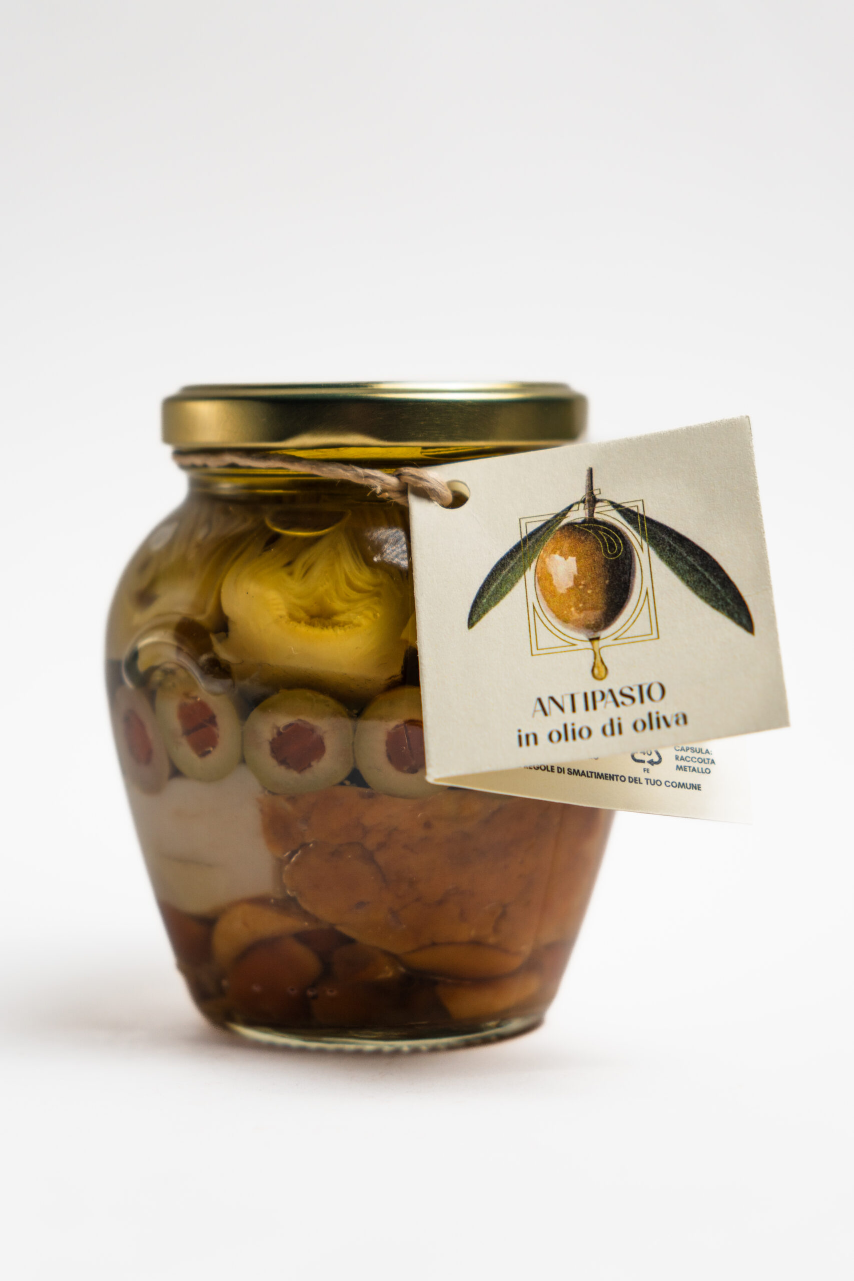 ANTIPASTO IN OLIO D’OLIVA 290 GR