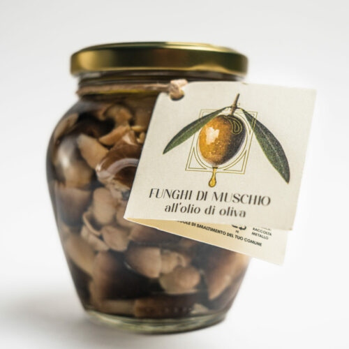 FUNGHI DI MUSCHIO ALL’OLIO DI OLIVA