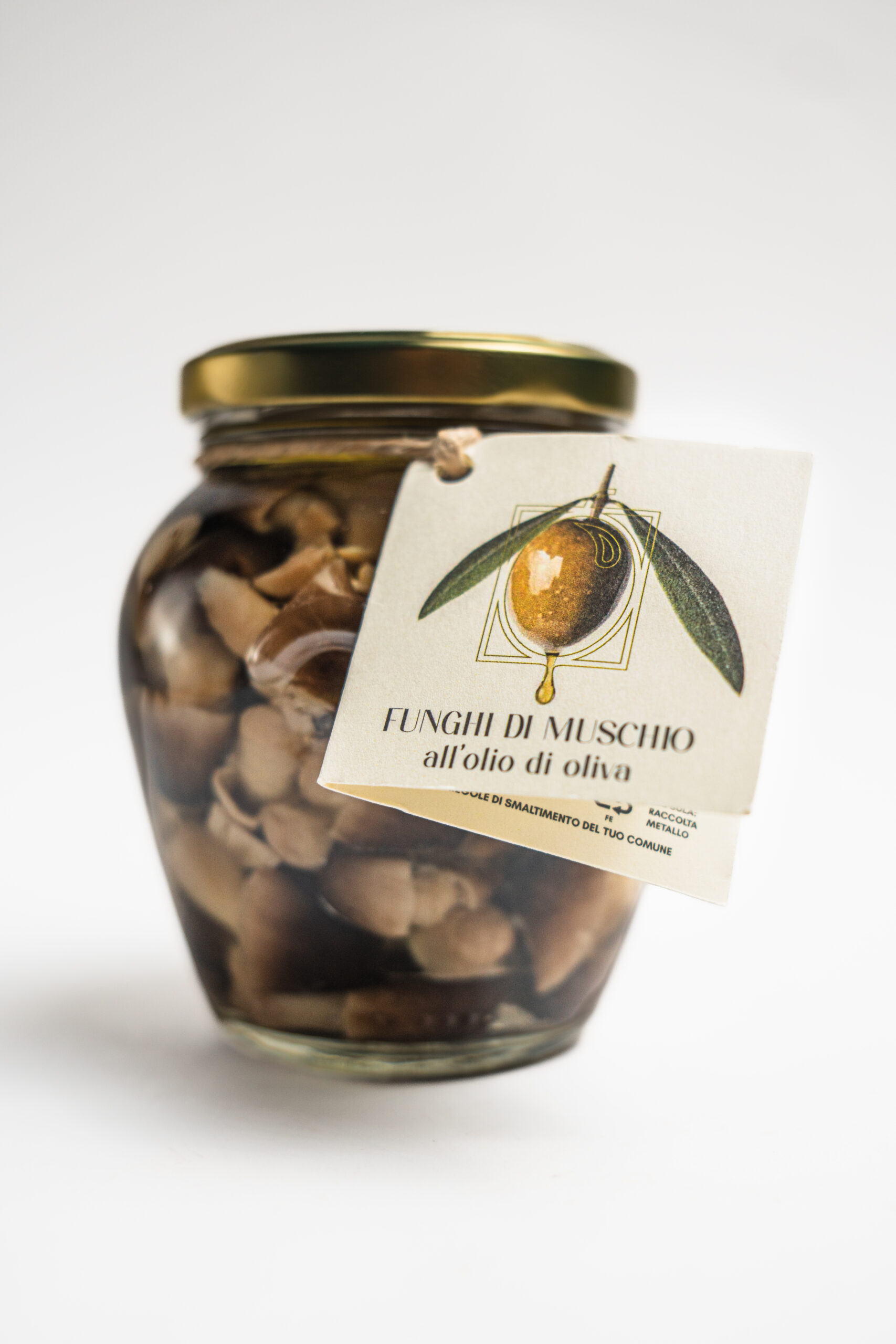 FUNGHI DI MUSCHIO ALL’OLIO DI OLIVA