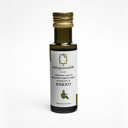 CONDIMENTO OLIO EVO AROMATIZZATO AL BASILICO