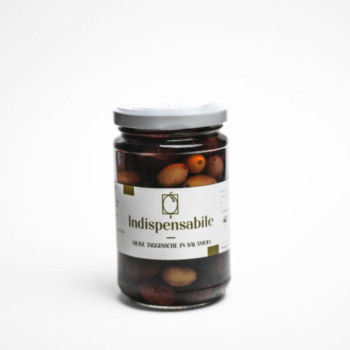OLIVE TAGGIASCHE IN SALAMOIA 180 GR