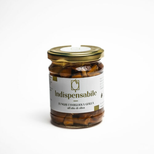 FUNGHI FAMIGLIOLA GIALLA ALL'OLIO D'OLIVA