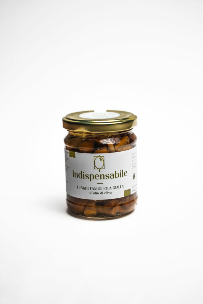 FUNGHI FAMIGLIOLA GIALLA ALL'OLIO D'OLIVA